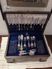 MaxSold Auction: Birks Silver-Plated Rococo Flatware, approx. 12 Place Settings A - Toronto (Ontario, Canada) Estate Sale Online Auction - Sheppard Avenue East (CONDO)