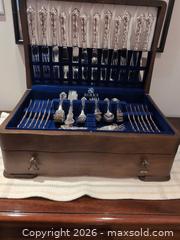 MaxSold Auction: Birks Silver-Plated Rococo Flatware, approx. 12 Place Settings A - Toronto (Ontario, Canada) Estate Sale Online Auction - Sheppard Avenue East (CONDO)