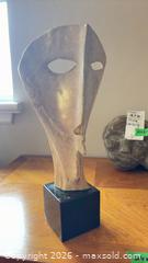 MaxSold Auction: Carved Bone/Ivory Abstract Sculpture on Black Painted Wood Base B - Toronto (Ontario, Canada) Estate Sale Online Auction - Sheppard Avenue East (CONDO)