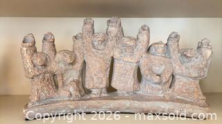 MaxSold Auction: Carved Stone Bird Bookends (Pair) with Ceramic Menorah B - Toronto (Ontario, Canada) Estate Sale Online Auction - Sheppard Avenue East (CONDO)