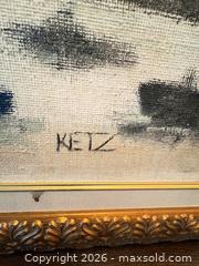 MaxSold Auction: Fritz Ketz Signed Oil of Houses of Parliament and Big Ben London B - Toronto (Ontario, Canada) Estate Sale Online Auction - Sheppard Avenue East (CONDO)