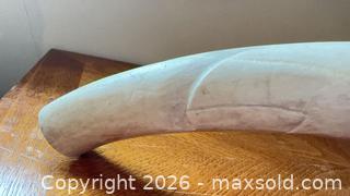 MaxSold Auction: Inuit White Antler Decorative Sculpture, 20 x 13 x 9 in B - Toronto (Ontario, Canada) Estate Sale Online Auction - Sheppard Avenue East (CONDO)