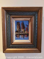 MaxSold Auction: Morris Katz Signed Oil on Canvas, Cityscape/Abstract B - Toronto (Ontario, Canada) Estate Sale Online Auction - Sheppard Avenue East (CONDO)