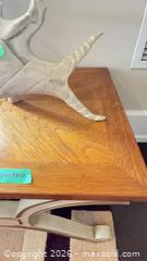 MaxSold Auction: Pair of Traditional Rustic Cream & Gold End Tables D - Toronto (Ontario, Canada) Estate Sale Online Auction - Sheppard Avenue East (CONDO)