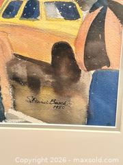 MaxSold Auction: Signed D. Bosch 1980 Watercolor Urban Street Scene, Framed B - Toronto (Ontario, Canada) Estate Sale Online Auction - Sheppard Avenue East (CONDO)