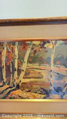 MaxSold Auction: Signed Impressionist Oil Landscape on Canvas, Framed C - Toronto (Ontario, Canada) Estate Sale Online Auction - Sheppard Avenue East (CONDO)