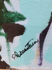 MaxSold Auction: Signed Original Abstract Contemporary Acrylic Painting on Canvas with Easel B - Toronto (Ontario, Canada) Estate Sale Online Auction - Sheppard Avenue East (CONDO)