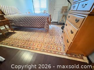 MaxSold Auction: Wool Oriental/Persian Style Area Rug, Cream / Ivory, D - Toronto (Ontario, Canada) Estate Sale Online Auction - Sheppard Avenue East (CONDO)