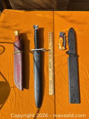 MaxSold Auction: Fixed Blade, Folding & Bayonet Knife, Buck, Smith & Wesson, Custom - Toronto (Ontario, Canada) SELLER MANAGED Downsizing Online Auction - Hannaford Street