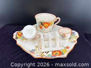 MaxSold Auction: Royal Winton (Grimwades) Vintage Tea for One / Breakfast Set - Toronto (Ontario, Canada) SELLER MANAGED Downsizing Online Auction - Hannaford Street