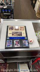 MaxSold Auction: 1994 Jacobs Field Opening Day Plaque & Cleveland Indians Baseball - Dundee Township (Illinois, USA) PARTNER MANAGED Reseller Online Auction - Airport Road