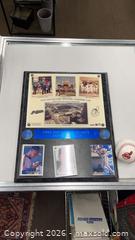 MaxSold Auction: 1994 Jacobs Field Opening Day Plaque & Cleveland Indians Baseball - Dundee Township (Illinois, USA) PARTNER MANAGED Reseller Online Auction - Airport Road