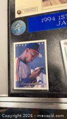 MaxSold Auction: 1994 Jacobs Field Opening Day Plaque & Cleveland Indians Baseball - Dundee Township (Illinois, USA) PARTNER MANAGED Reseller Online Auction - Airport Road