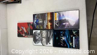 MaxSold Auction: 5 Action Hero Space DVDs, untested - Dundee Township (Illinois, USA) PARTNER MANAGED Reseller Online Auction - Airport Road