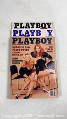 MaxSold Auction: Lot of 3 Vintage ‘90-‘91 Playboy - Dundee Township (Illinois, USA) PARTNER MANAGED Reseller Online Auction - Airport Road