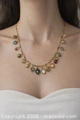 MaxSold Auction: Joan Rivers Victorian Revival “Hearts & Flowers” Charm Necklace – Rare Collector Set   - Newmarket (Ontario, Canada) SELLER MANAGED Downsizing Online Auction - Brimson Drive
