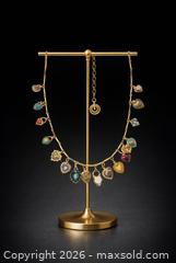 MaxSold Auction: Joan Rivers Victorian Revival “Hearts & Flowers” Charm Necklace – Rare Collector Set   - Newmarket (Ontario, Canada) SELLER MANAGED Downsizing Online Auction - Brimson Drive