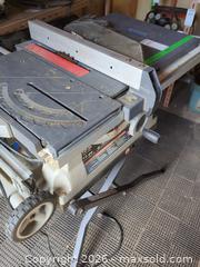 MaxSold Auction: 10-inch Corded Table Saw with Folding Stand - Langford (British Columbia, Canada) PARTNER MANAGED Moving Online Auction - Hull Road