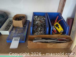MaxSold Auction: Assorted Hardware: Fasteners, Hand Tools, Corded Drill & Cable - Langford (British Columbia, Canada) PARTNER MANAGED Moving Online Auction - Hull Road