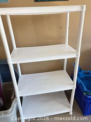 MaxSold Auction: Assorted Plastic Storage Totes with Free-Standing Shelving Unit - Langford (British Columbia, Canada) PARTNER MANAGED Moving Online Auction - Hull Road