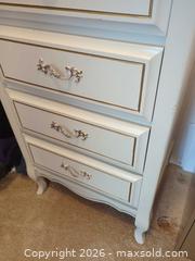 MaxSold Auction: French Provincial White & Gold 8-Drawer Chest of Drawers - Langford (British Columbia, Canada) PARTNER MANAGED Moving Online Auction - Hull Road
