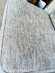 MaxSold Auction: LAZBOY Gray Tufted 2-Seater Loveseat with Ottoman, Removable Cushions - Langford (British Columbia, Canada) PARTNER MANAGED Moving Online Auction - Hull Road