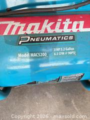 MaxSold Auction: Makita MAC5200 5.2-Gallon Electric Air Compressor - Langford (British Columbia, Canada) PARTNER MANAGED Moving Online Auction - Hull Road