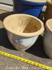 MaxSold Auction: Mixed Terracotta, Metal & Plastic Flower Pots — Assorted Colors  - Langford (British Columbia, Canada) PARTNER MANAGED Moving Online Auction - Hull Road