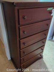 MaxSold Auction: Solid Wood Traditional Mahogany Dresser, 6 Drawers - Langford (British Columbia, Canada) PARTNER MANAGED Moving Online Auction - Hull Road