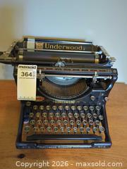 MaxSold Auction: Vintage Underwood Standard No. 5 Manual Typewriter - Langford (British Columbia, Canada) PARTNER MANAGED Moving Online Auction - Hull Road