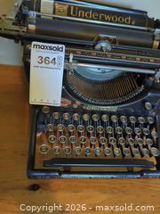 MaxSold Auction: Vintage Underwood Standard No. 5 Manual Typewriter - Langford (British Columbia, Canada) PARTNER MANAGED Moving Online Auction - Hull Road