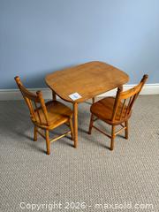 MaxSold Auction: Child's Table & Chairs - The Blue Mountains (Ontario, Canada) SELLER MANAGED Estate Sale Online Auction - Cortina Crescent