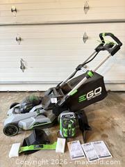 MaxSold Auction: EGO 56 Volt Lithium-Ion Cordless Mower  - The Blue Mountains (Ontario, Canada) SELLER MANAGED Estate Sale Online Auction - Cortina Crescent