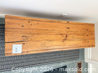 MaxSold Auction: Solid Pine Rustic Bench  - The Blue Mountains (Ontario, Canada) SELLER MANAGED Estate Sale Online Auction - Cortina Crescent