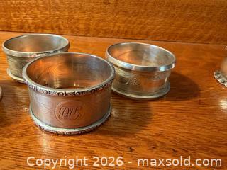 MaxSold Auction: STERLING SILVER Napkin Rings - The Blue Mountains (Ontario, Canada) SELLER MANAGED Estate Sale Online Auction - Cortina Crescent