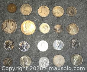 MaxSold Auction: 20 Mixed Canadian Coins - 1908 - 1967 - Burlington (Ontario, Canada) SELLER MANAGED Downsizing Online Auction - Townsend Avenue