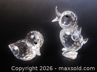 MaxSold Auction: 2 Swarovski Miniature Ducks  - Aurora (Ontario, Canada) PARTNER MANAGED Downsizing Online Auction - Murray Drive