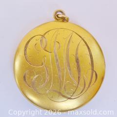 MaxSold Auction: Antique 10K Gold Locket  - Aurora (Ontario, Canada) PARTNER MANAGED Downsizing Online Auction - Murray Drive