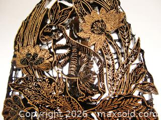 MaxSold Auction: Antique Hand Made Copper Batik Printing Stamp  - Aurora (Ontario, Canada) PARTNER MANAGED Downsizing Online Auction - Murray Drive