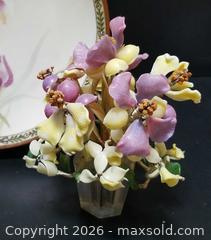 MaxSold Auction: Antique Handpainted Nippon Plaque & Fantasy Glass Flowers - Aurora (Ontario, Canada) PARTNER MANAGED Downsizing Online Auction - Murray Drive