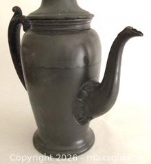 MaxSold Auction: Antique Pewter Coffee Pot 1845 - Aurora (Ontario, Canada) PARTNER MANAGED Downsizing Online Auction - Murray Drive