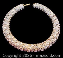 MaxSold Auction: Early Signed Kenneth Jay Lane Choker Necklace  - Aurora (Ontario, Canada) PARTNER MANAGED Downsizing Online Auction - Murray Drive
