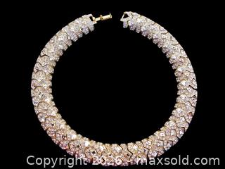 MaxSold Auction: Early Signed Kenneth Jay Lane Choker Necklace  - Aurora (Ontario, Canada) PARTNER MANAGED Downsizing Online Auction - Murray Drive