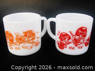 MaxSold Auction: Rare Federal Glass Beatles Mugs 1960's  - Aurora (Ontario, Canada) PARTNER MANAGED Downsizing Online Auction - Murray Drive