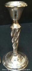MaxSold Auction: Sterling Candlesticks - Twisted Columns  - Aurora (Ontario, Canada) PARTNER MANAGED Downsizing Online Auction - Murray Drive