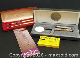 MaxSold Auction: Vintage 14K Gold Enhanced Pens - Aurora (Ontario, Canada) PARTNER MANAGED Downsizing Online Auction - Murray Drive