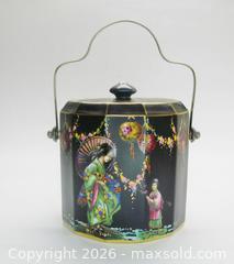 MaxSold Auction: Vintage Geisha Paper Lanterns Biscuit Barrel  - Aurora (Ontario, Canada) PARTNER MANAGED Downsizing Online Auction - Murray Drive