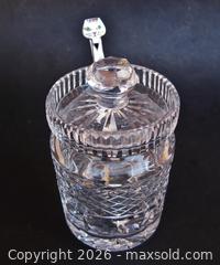 MaxSold Auction: Waterford Crystal Jam Jar & 916 Silver Enamelled Cat Spoon  - Aurora (Ontario, Canada) PARTNER MANAGED Downsizing Online Auction - Murray Drive