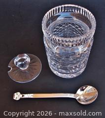 MaxSold Auction: Waterford Crystal Jam Jar & 916 Silver Enamelled Cat Spoon  - Aurora (Ontario, Canada) PARTNER MANAGED Downsizing Online Auction - Murray Drive