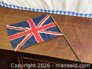 MaxSold Auction: Antique UNION JACK Flag - Hamilton (Ontario, Canada) SELLER MANAGED Estate Sale Online Auction - Gertrude Street